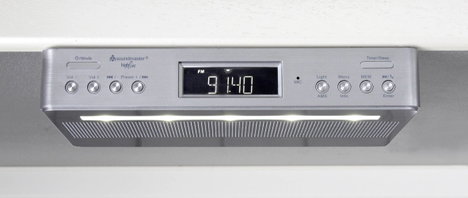 soundmaster UR2045SI Konyhai rádió DAB+, URH Bluetooth® Kihangosító funkció Ezüst 4. kép
