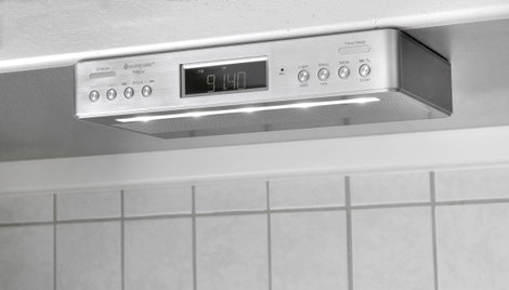 soundmaster UR2045SI Konyhai rádió DAB+, URH Bluetooth® Kihangosító funkció Ezüst 5. kép