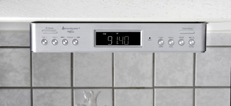 soundmaster UR2045SI Konyhai rádió DAB+, URH Bluetooth® Kihangosító funkció Ezüst 6. kép
