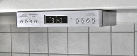 soundmaster UR2045SI Konyhai rádió DAB+, URH Bluetooth® Kihangosító funkció Ezüst 7. kép
