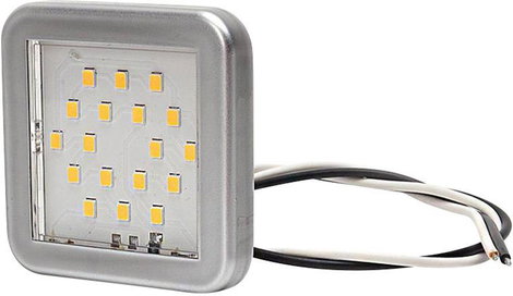 WAS LED-es beltéri lámpa 989 LW11 LED 12 V (Sz x Ma x Mé) 55 x 55 x 7 mm 4. kép