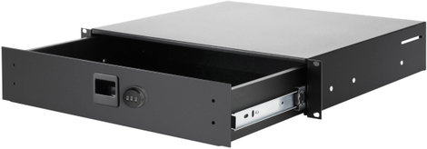 Adam Hall 87402ACL 19 collos rack fiók 2 ME Alumínium