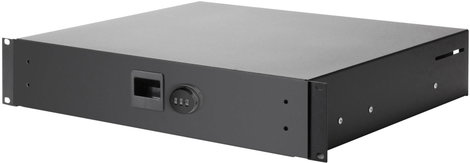 Adam Hall 87402ACL 19 collos rack fiók 2 ME Alumínium 2. kép
