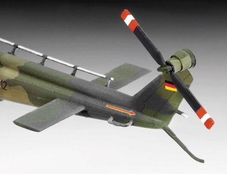 Revell 04444 Bell UH-1D SAR Helikopter építőkészlet 1:72 2. kép