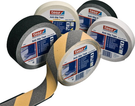 tesa Tesa 60950-00000-00 Csúszásmentesítő szalag tesa® Professional Fekete (H x Sz) 15 m x 25 mm 1 d 2. kép