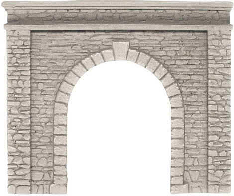 NOCH 58061 H0 Tunnel-Portal 1 sínes Keményhab kész modell