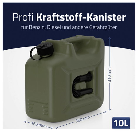 Hünersdorff 801000 Profi Üzemanyag kanna 10 l 2. kép