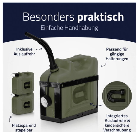 Hünersdorff 801000 Profi Üzemanyag kanna 10 l 6. kép