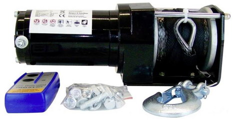 Elektromos kötélcsörlő 2722 kg, Berger & Schröter 31778 2. kép