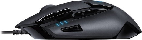 Logitech Gaming G402 Hyperion Fury Gamer egér USB Optikai Fekete 8 Gombok 4000 dpi 5. kép