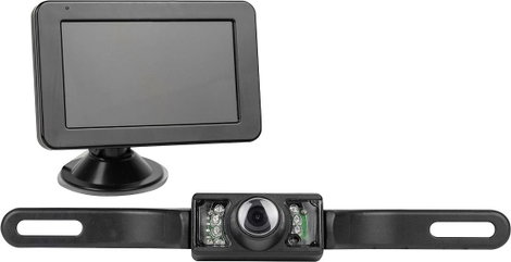 Eufab Rádiójel vezérlésű tolatást segítő videórendszer Távolságjelző segédvonal Tapadókorongos talp, 2. kép