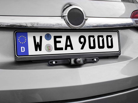 Eufab Rádiójel vezérlésű tolatást segítő videórendszer Távolságjelző segédvonal Tapadókorongos talp, 8. kép