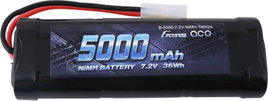NiMH akkucsomag 7,2 V 5000 mAh, Tamiya, 6 cella, Gens ace B-5000-7.2V-NiMH-Tamiya
