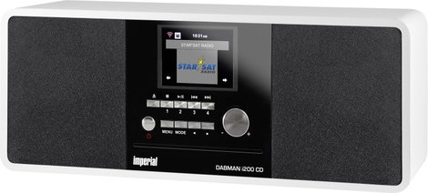 Imperial DABMAN i200CD Asztali internetrádió DAB+, URH, Internet Bluetooth®, DLNA, WLAN, AUX, Intern 5. kép