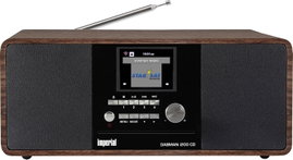 Imperial DABMAN i200CD Asztali internetrádió DAB+, URH, Internet Bluetooth®, DLNA, WLAN, AUX, Intern