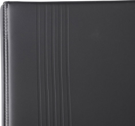Sigel VZ300 VZ300 Gyűrűs névjegykártya könyv 200 kártya (Sz x Ma x Mé) 147 x 265 x 44 mm Fekete (mat 2. kép