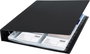 Sigel VZ301 VZ301 Gyűrűs névjegykártya könyv 400 kártya (Sz x Ma x Mé) 270 x 325 x 53 mm Fekete (mat 2. bélyegkép