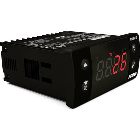 Emko ESM-3720 2 pontos és PID szabályozó Hőmérséklet szabályozó Pt100 -50 - 400 °C Relé, 16 A (H x S 8. kép