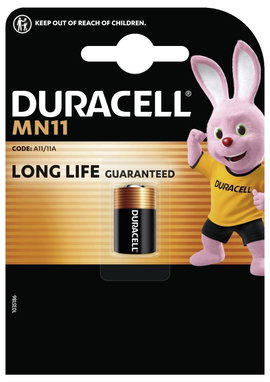 Duracell MN11 Góliátelem 11 A Alkáli mangán 6 V 38 1 db