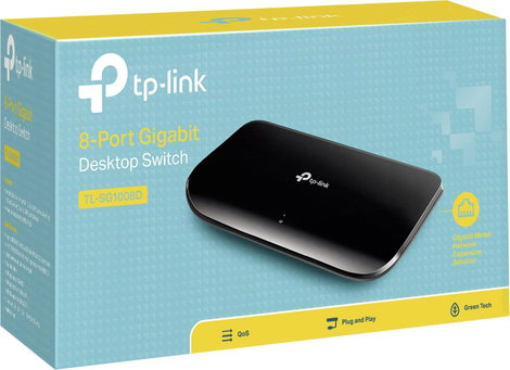 TP-LINK TL-SG1008D Hálózati switch 8 port 1 GBit/s 5. kép