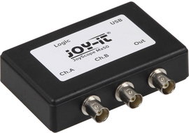 Joy-it JT-ScopeMega50 USB-s oszcilloszkóp 15 MHz 2 csatornás, 16 csatornás 8 bit Digitális memória (