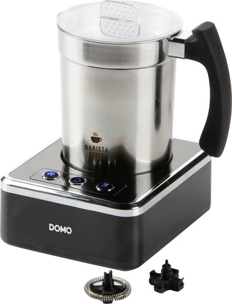DOMO Domo DO717MF Tejhabosító Nemesacél, Fekete 650 W