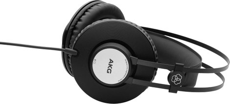 AKG Harman K72 Stúdió Over Ear fejhallgató Vezetékes Fekete, Ezüst 4. kép