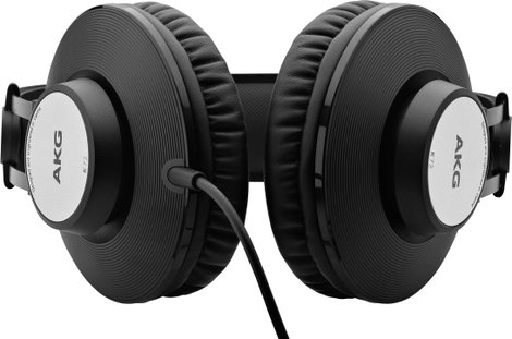 AKG Harman K72 Stúdió Over Ear fejhallgató Vezetékes Fekete, Ezüst 5. kép