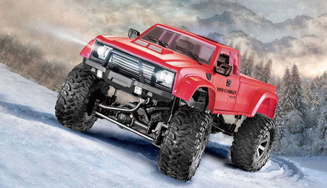Amewi Pickup Truck FPV Brushed 1:16 RC modellautó Elektro Crawler 4WD RtR 2,4 GHz 2. kép