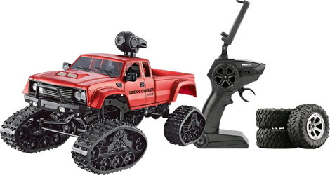 Amewi Pickup Truck FPV Brushed 1:16 RC modellautó Elektro Crawler 4WD RtR 2,4 GHz 9. kép