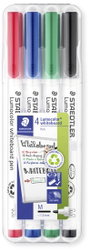 Staedtler Whiteboardmarker Lumocolor® 301 301 WP4 Táblafilc Különböző színű 4 db bélyegkép