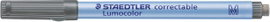 Staedtler Alkoholos filc Lumocolor correctable 305 Fekete 305 M-9