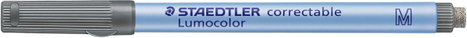 Staedtler Alkoholos filc Lumocolor correctable 305 Fekete 305 M-9