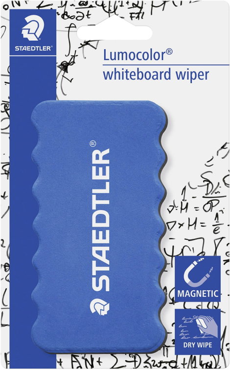 Staedtler Fehér tábla táblatisztító Lumocolor whiteboard wiper 652 (Sz x Ma) 107 mm x 57 mm Kék