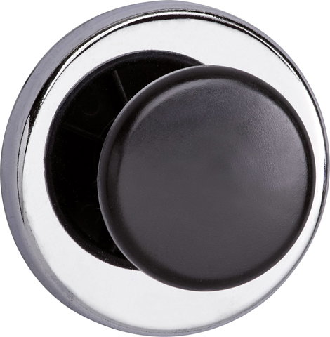 Maul Erős mágnes neu (Ø x Ma) 67 mm x 33 mm Kerek, Forgantyúgombbal Ezüst, Fekete 1 db 6155096