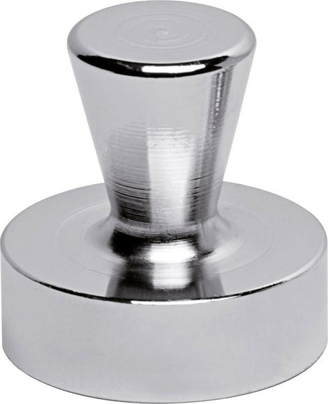 Maul Neodym mágnes (Ø x Ma) 32 mm x 33 mm Kúp Ezüst 2 db 6168996 2. kép