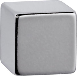 Maul Neodym mágnes neu (Sz x Ma x Mé) 15 x 15 x 15 mm Kocka Ezüst 1 db 6169396