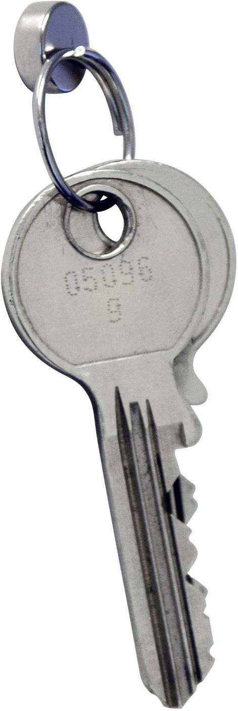 Maul Neodym mágnes (Ø x Ma) 10 mm x 3 mm Korong Ezüst 10 db 6166396 5. kép