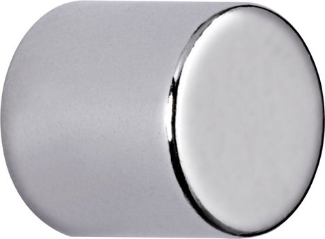 Maul Neodym mágnes (Ø x Ma) 10 mm x 10 mm Henger Ezüst 4 db 6166896 4. kép