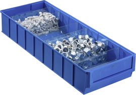 Allit 456570 Nyitott tárolódobozok (H x Sz x Ma) 185 x 500 x 81 mm Kék 1 db