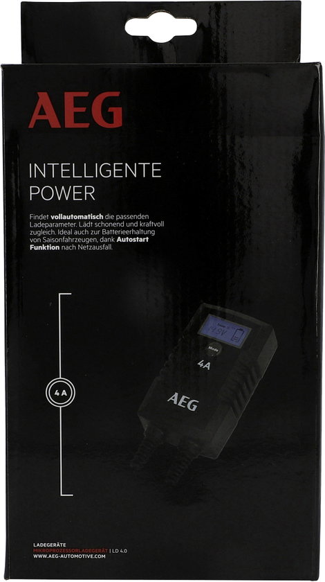 AEG LD4 10616 Autós töltőkészülék 6 V, 12 V 2 A 4 A 19. kép