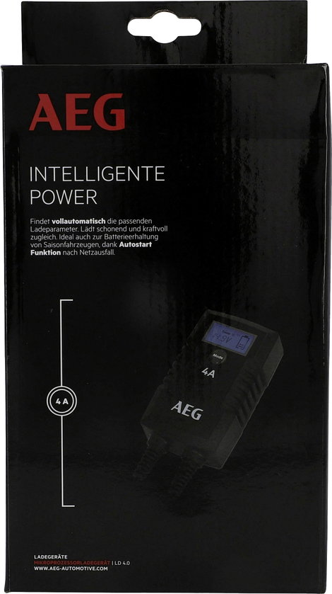 AEG LD4 10616 Autós töltőkészülék 6 V, 12 V 2 A 4 A 33. kép