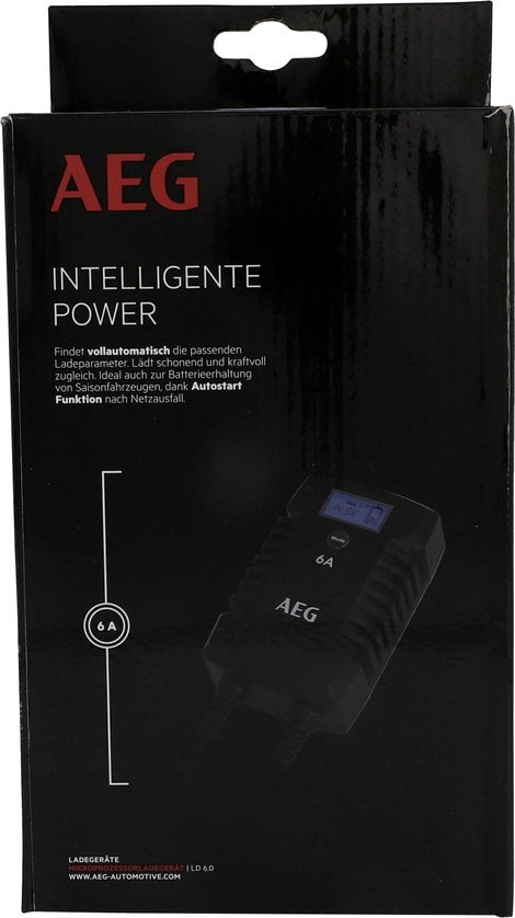 AEG LD6 10617 Autós töltőkészülék 6 V, 12 V 3 A 6 A 19. kép