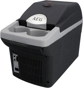 Autós hűtőláda, melegítő láda AEG Bordbar BK6 12 V/DC Szürke 6 l
