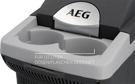 Autós hűtőláda, melegítő láda AEG Bordbar BK6 12 V/DC Szürke 6 l 4. kép