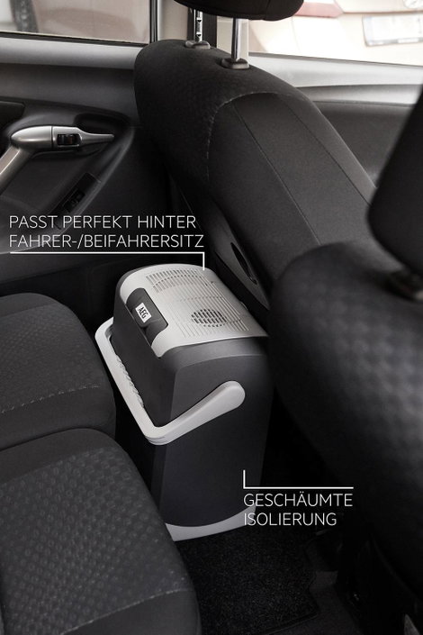 AEG KK 14 Hűtő- és fűtő láda Termoelektromos 12 V/DC Szürke 14 l 19 ° C-kal a környezeti hőmérséklet 10. kép