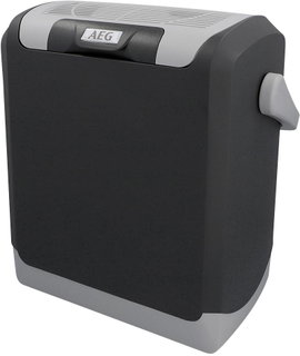 AEG KK 14 Hűtő- és fűtő láda Termoelektromos 12 V/DC Szürke 14 l 19 ° C-kal a környezeti hőmérséklet