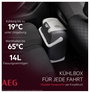 AEG KK 14 Hűtő- és fűtő láda Termoelektromos 12 V/DC Szürke 14 l 19 ° C-kal a környezeti hőmérséklet 3. bélyegkép