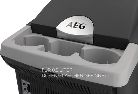 Autós hűtőláda, melegítő láda AEG Bordbar BK16 12 V/DC Szürke 16 l 14. kép