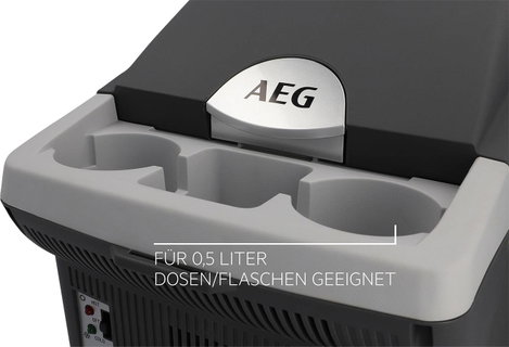 Autós hűtőláda, melegítő láda AEG Bordbar BK16 12 V/DC Szürke 16 l 19. kép